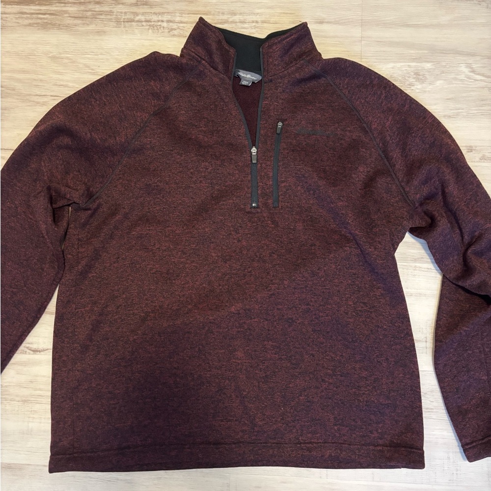 Eddie Bauer Men's 1/4-Zip Sweater